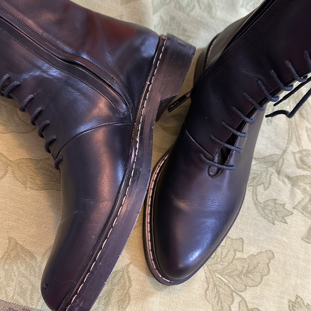 The ROW black leather boot - Picture 10 of 11